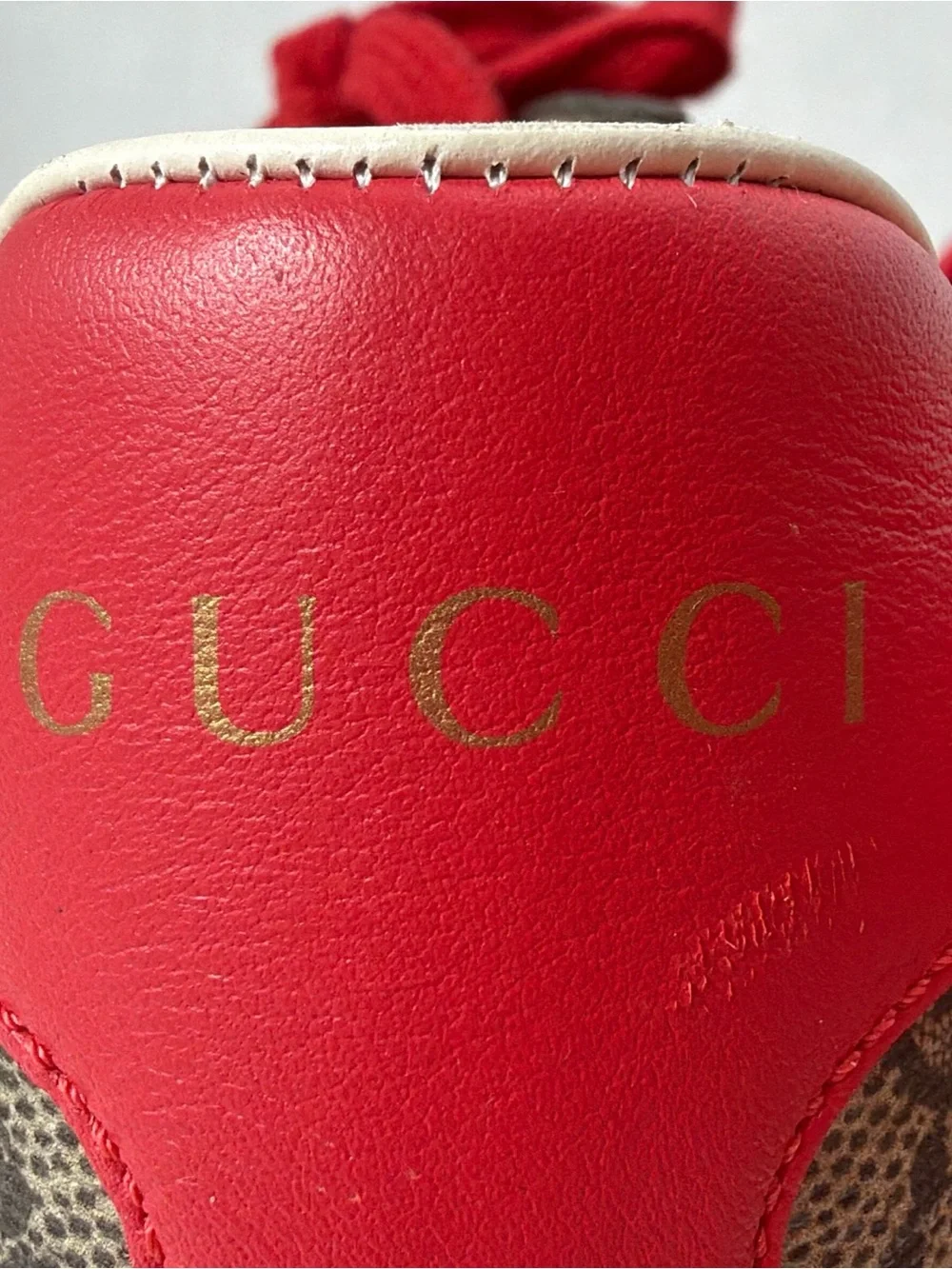 Gucci ACE VALENTINE’S DAY GG CANVAS WOMEN’S SNEAKERS Size EU 35.5 US 5.5-6 VGC - Picture 8 of 15